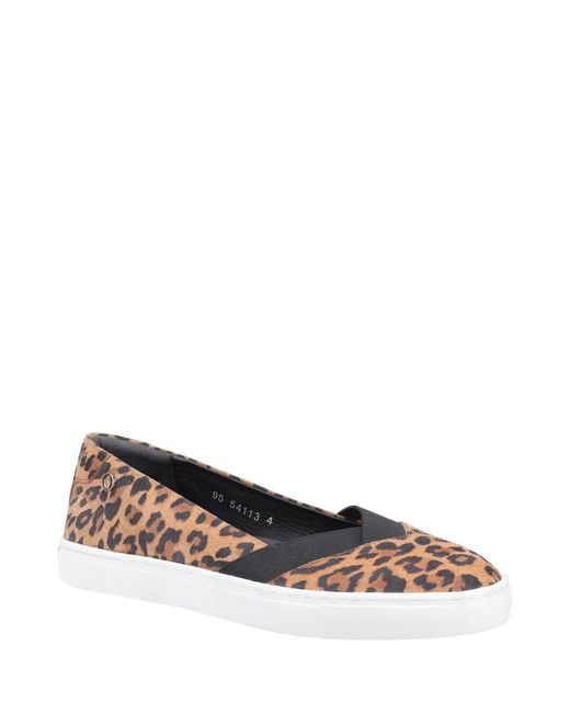 Hush Puppies Brown Tiffany Slip On Shoes