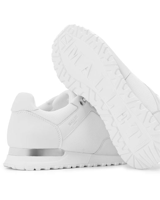 Mallet White Lux 1.0 Low-Top Trainers for men