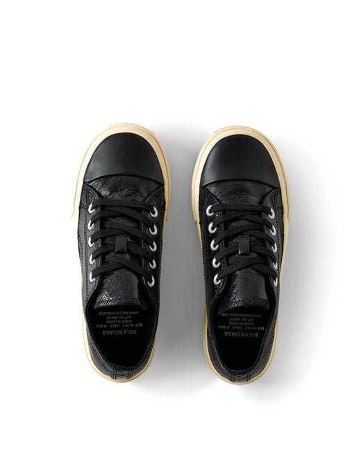 Balenciaga Black Paris Low Trainers