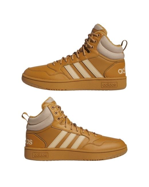 Adidas Brown 3.0 Mid Wtr Low Top Trainers for men
