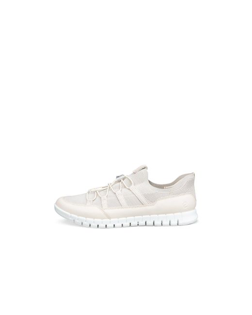 Ecco Blue Low-Top Trainers