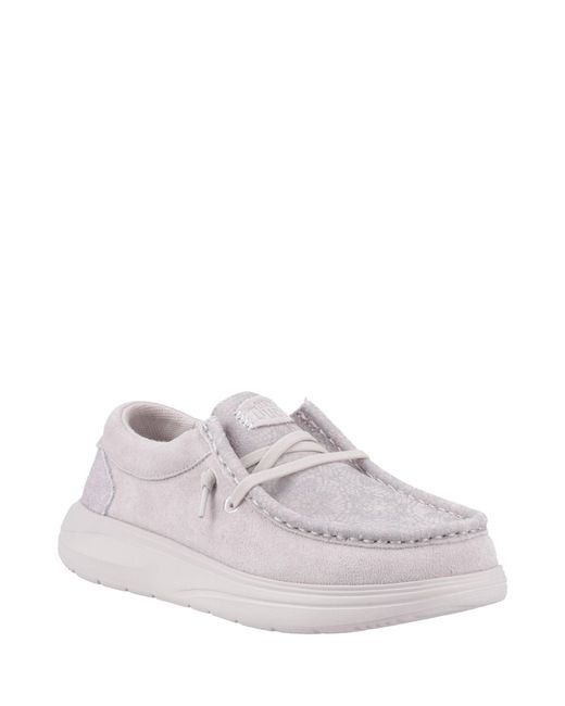 HeyDude Natural Wendy Comf Shoe