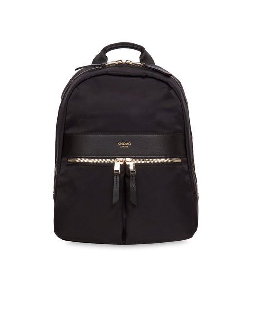 Knomo Black Mini Beauchamp 10 Backpack Bag