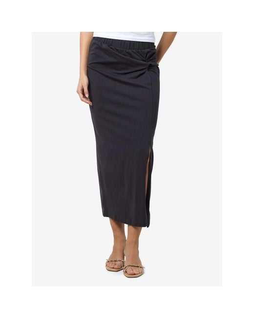 Noisy May Black Knot Maxi Skirt