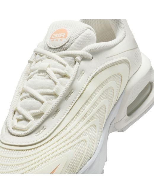 Nike White Air Max Fire Sneakers