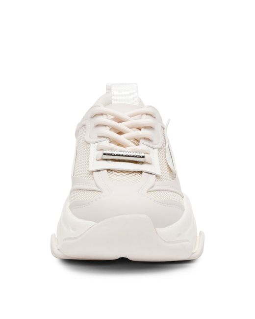 Steve Madden White Possession Chunky Trainers