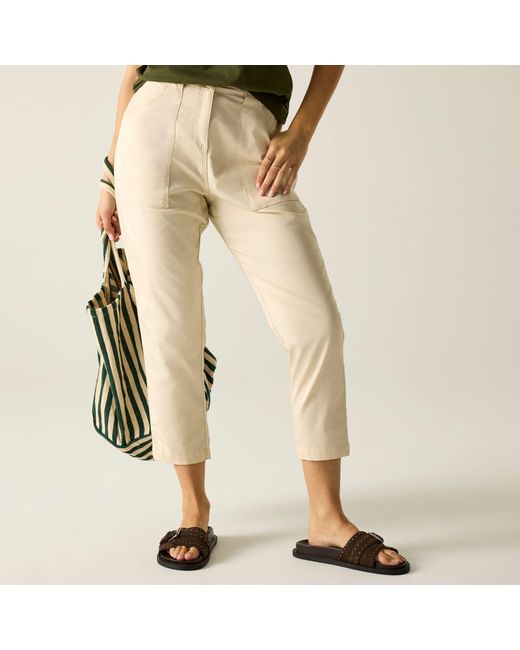 Regatta Natural Shorebella Capri Trousers