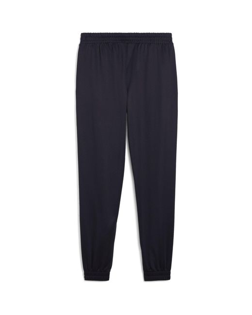PUMA Blue Closed Hem Jersey Joggers for men