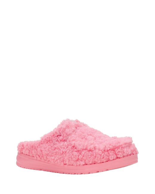 HeyDude Pink Wendy Slipper