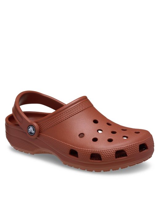 CROCSTM Brown Classic Cloggs for men