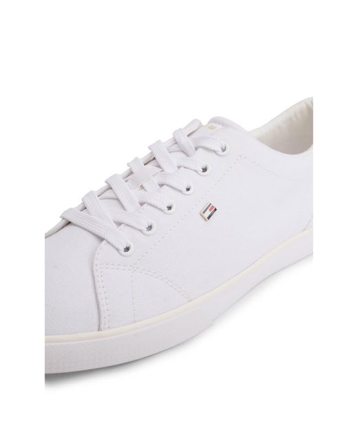 Tommy Hilfiger White Low-Top Trainers