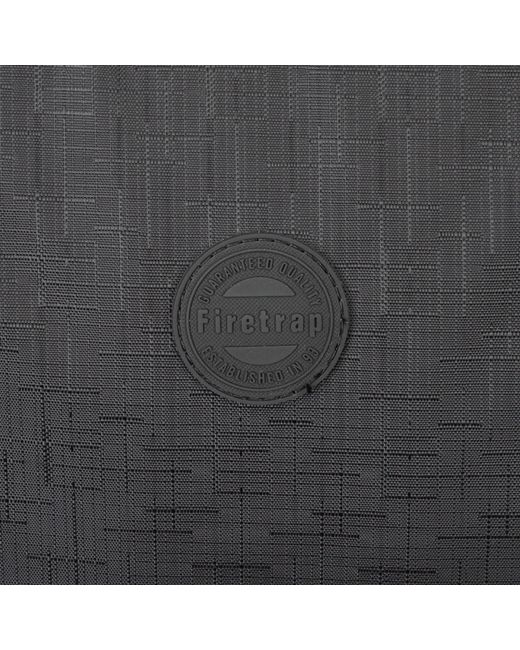 Firetrap Black Capital Backpack for men