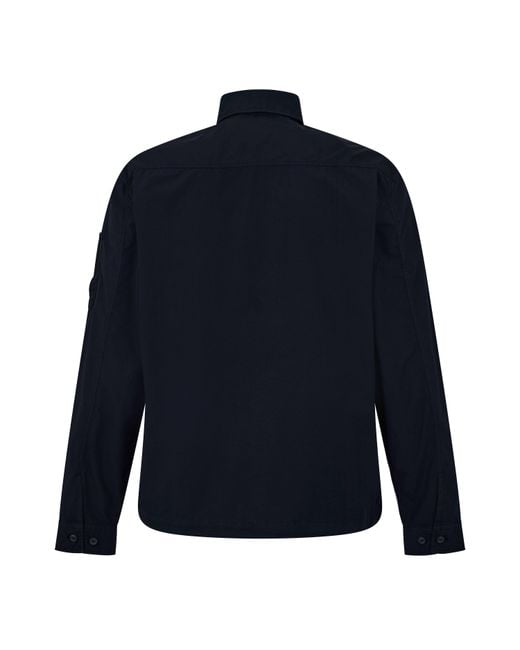 C P Company Blue Overshirt for men