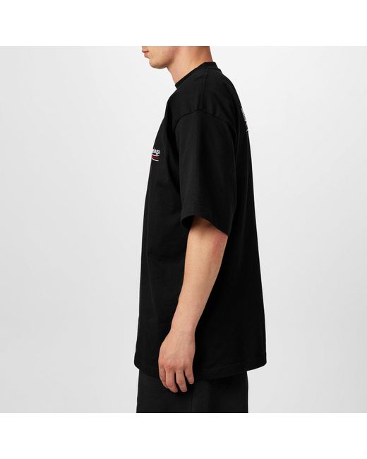 Balenciaga Black T-Shirts And Polos for men