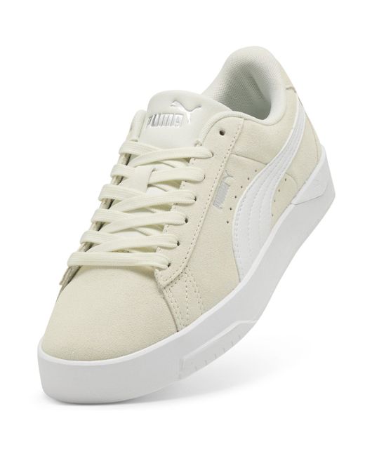 PUMA White Jada Suede Trainers
