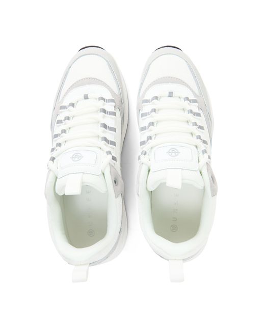 Unseen White Clarn Run Trainers for men