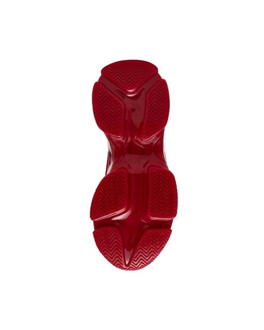 Steve Madden Red Maxilla-R-E Trainers