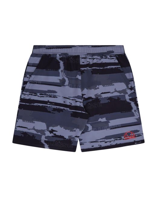 Ellesse Blue Zamora Fleece Jogger Shorts for men