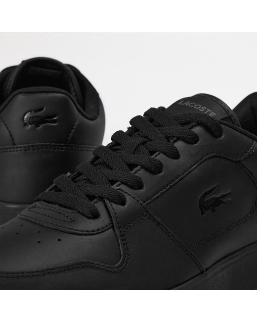 Lacoste Black Court Ace Sneakers for men