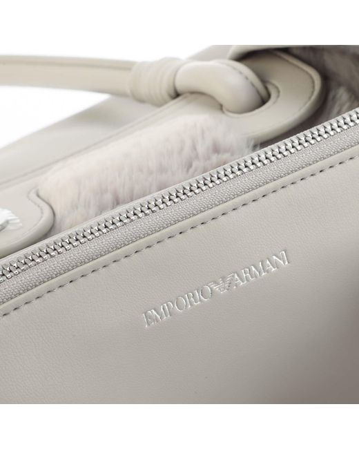 Emporio Armani Gray Shopping Bag