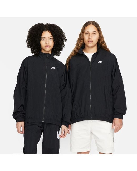 Nike Black Sportswear Statement Windrunner Jacket
