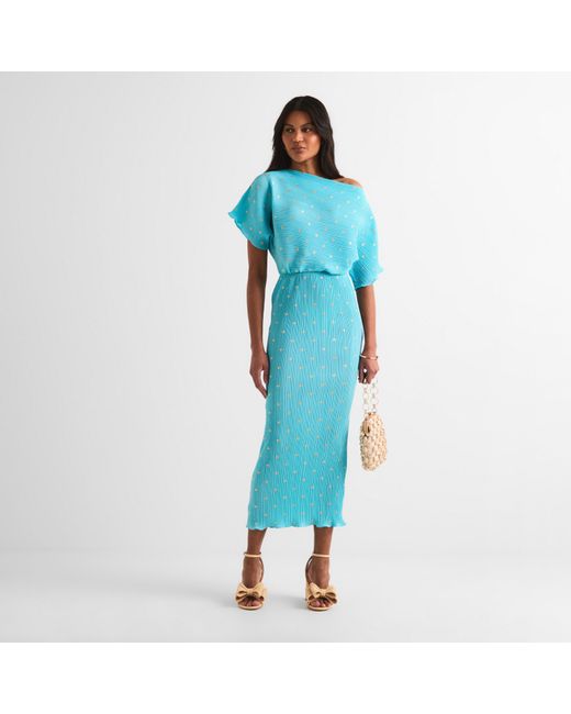 Never Fully Dressed Blue Tilly Long Maxi Dress