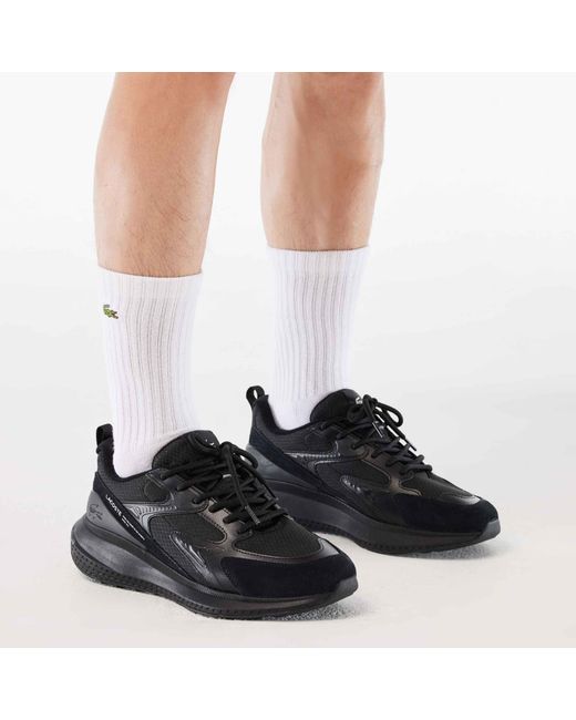 Lacoste Black L003 Evo Sneakers for men