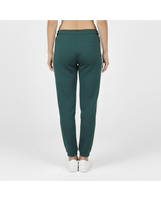 Jack Wills Green Script Cotton Mid Rise Joggers