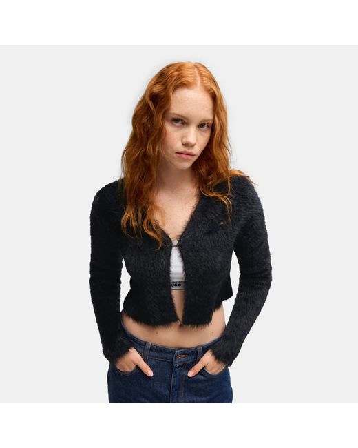 HUGO Blue Suvano Knitted Cardigan
