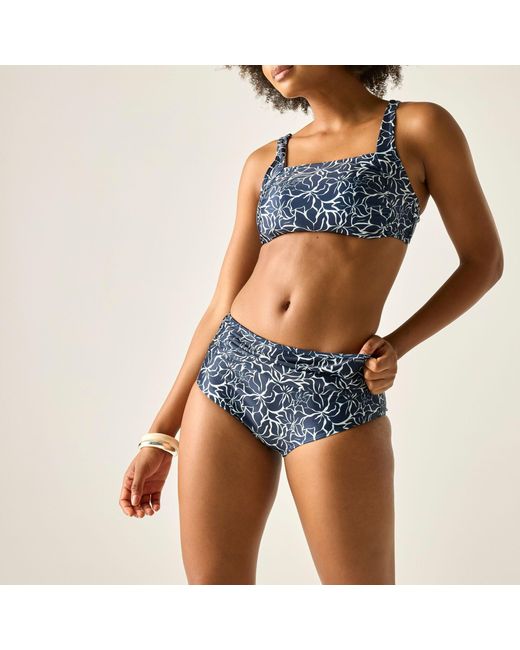 Regatta Blue Loria Tummy Controlled Bikini Bottoms