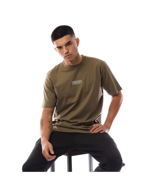 Marshall Artist Green Regular Fit T-Shirt for men