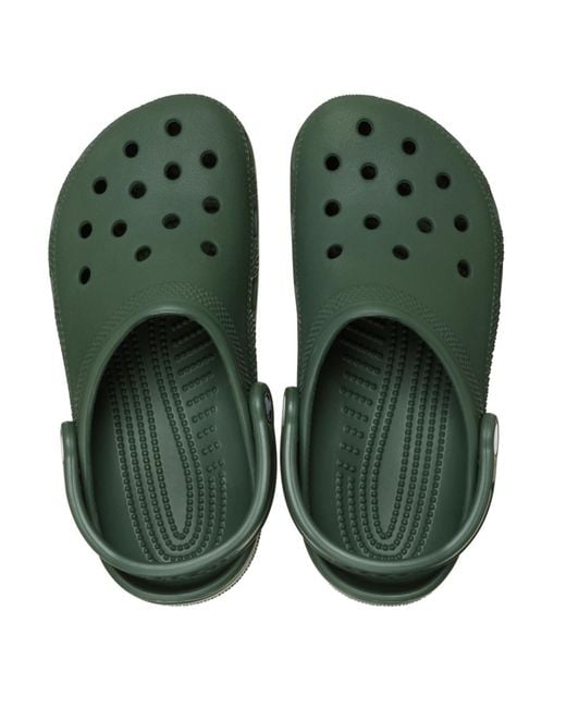 CROCSTM Green Classic Cloggs for men