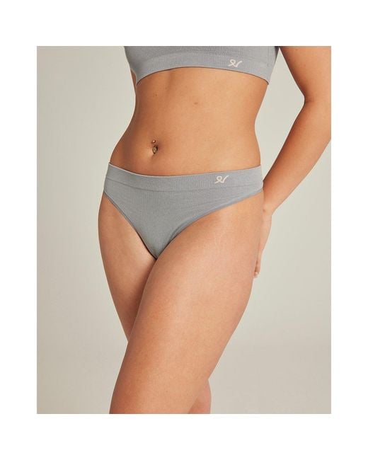 Nudea Gray The Seamless Thong