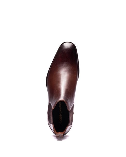 Base London Purple Ellison Chelsea Boot for men