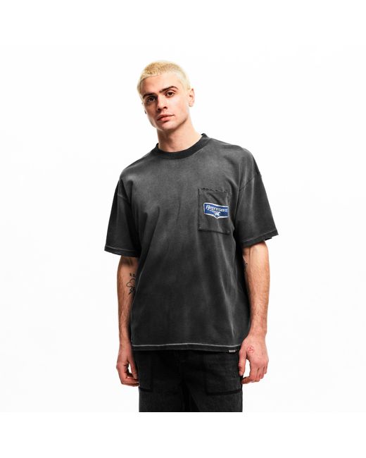 Represent Black Oversized T-Shirt for men