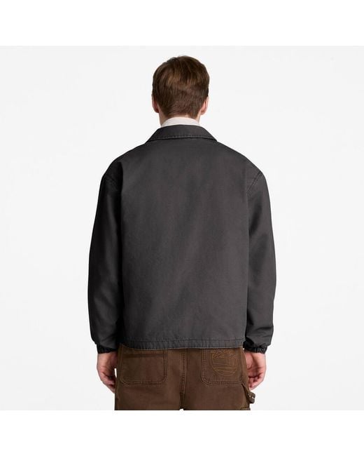 Timberland Gray Timb Coach Jacket for men