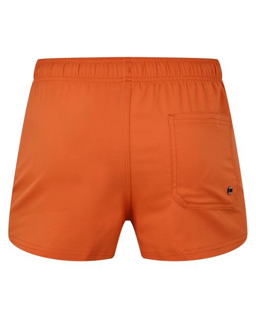PUMA Orange Logo Shorts for men