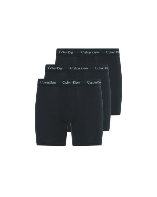 Calvin Klein Black Calvinklein 3 Pack Boxer Briefs for men
