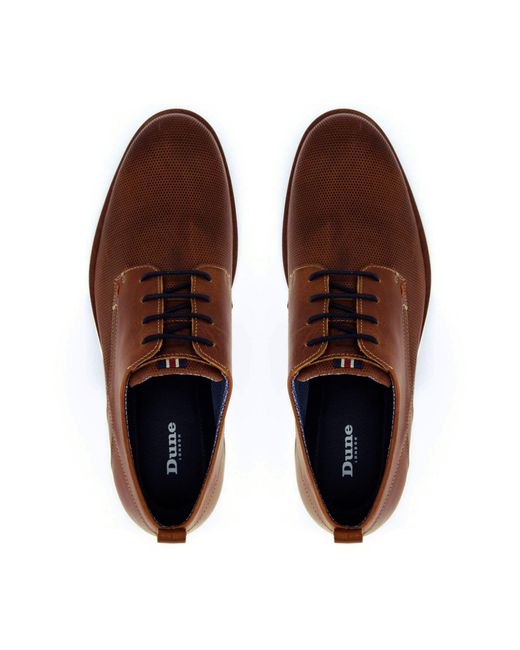 Dune Brown Balad Shoes for men