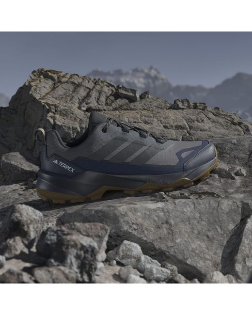 Adidas Blue Terrex Skychaser Ax5 Gore-Tex Hiking Shoes for men
