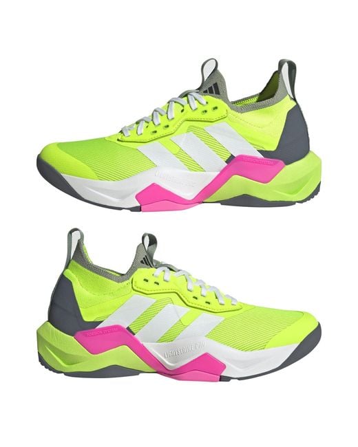 Adidas Green Rapidmove Adv 2 Hiit Training Shoes for men
