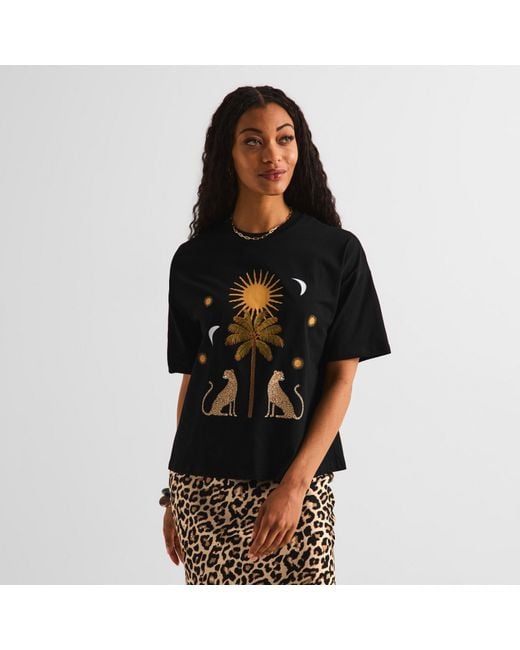 Never Fully Dressed Black Running Wild T-shirt