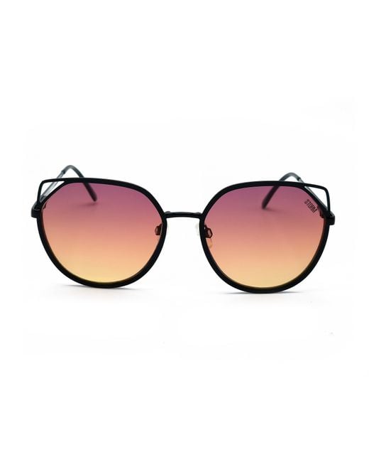 Storm Brown Cutout Cat Eye Sunglasses