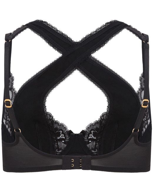 Agent Provocateur Black Vicki Bra