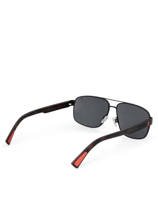 Polo Ralph Lauren Blue 0Ph3165 Oval Sunglasses for men