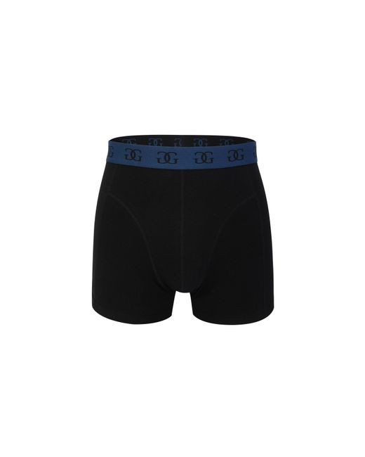 GIORGIO Black Essential 5-Pack Trunks for men
