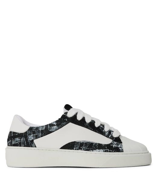 NUMERIS Black Eclipse Low-Top Trainers for men