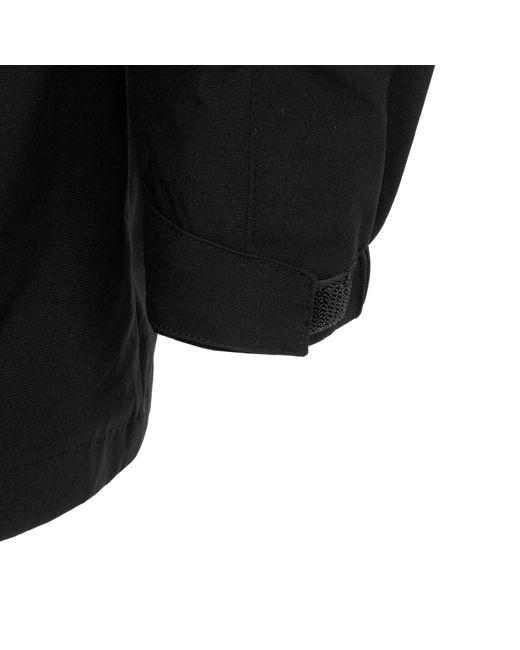 Gelert Black Wind Resistant Fleece Lined Detachable Hood Long Sleeve Full Zip Hoodie for men