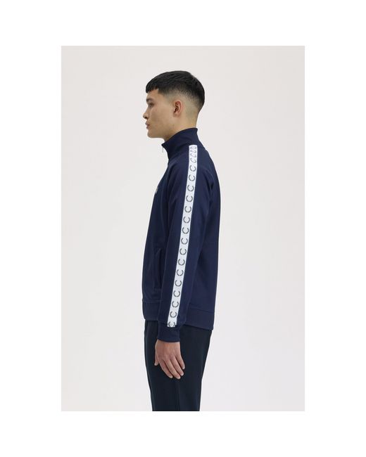 Fred Perry Blue Taped Poly Tracksuits for men