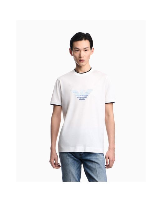 Emporio Armani White T-Shirt for men